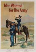 World War I Recruiting Poster Men Wanted for the Army