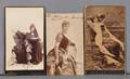 Thirteen Large Cabinet Cards of Actors