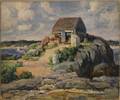 Edmund Franklin Ward American 18921991 The Lobster Shed Along the Shore