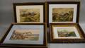 British School 19th20th Century Four Framed Landscapes