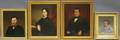 Four Framed 19th Century American School Portraits