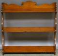 Mahogany Threetier Wall Shelf
