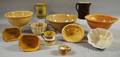 Twelve Pieces of Mostly Yellowware