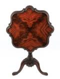 Chippendale Style Mahogany TiltTop Table 19th C