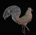 Rochester Iron Works Cast Iron Rooster Weathervane