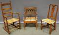 Three Assorted 18th and 19th Century Chairs