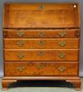 Chippendale Cherry Slantlid Desk