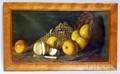 American School 19th Century Still Life with Apples