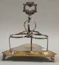 Silverplated Condiment Stand