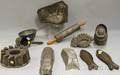 Eleven Pieces of Assorted Tin Kitchenware