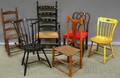 Six Assorted 18th and 19th Century Chairs