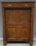 Classical Mahogany and Mahogany Veneer Fallfront Secretaire Abattant