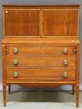 Federal Inlaid Cherry Writing Desk