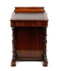 English Mahogany Davenport Desk 19th C