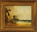 Charles Armand Etienne Thomas French 18571892 Along the Rocky Coastline