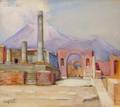 Eben Farrington Comins American 18751949 View of Pompeii