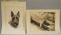 Marguerite Kirmse American 18851954 Two Etchings Howl Mom