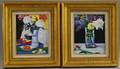 American School 20th Century Two Floral Still Lifes