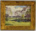 American School 20th Century Early Spring Landscape
