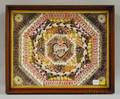 Parcelgilt and Walnutframed Sailors Seashell Valentine