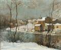 Arthur Clifton Goodwin American 18641929 The Neponset River in Winter