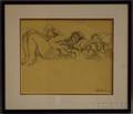 Pal Fried HungarianAmerican 18931976 Study of Figures Lying Down