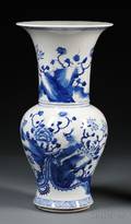 Blue and White Vase