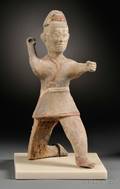Pottery Figure of an Archer