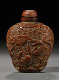 Wood Snuff Bottle