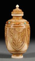 Large Ivory Snuff Bottle