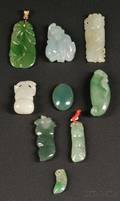 Nine Small Jade Pieces