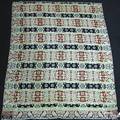 Jacquard coverlet signed D L Meyers Bethel Township for Hugh Hagan 1839