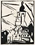 Lyonel Feininger GermanAmerican 18711956 Buttelstedt