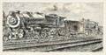 Reginald Marsh American 18981954 Loco Waiting to be Junked