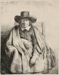 Rembrandt van Rijn Dutch 16061669 Clement de Jonghe Printseller