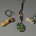 Three Jade and Stone Carvings