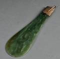 Spinach Green Stone Shoehorn