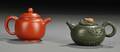 Two Yixing Teapots