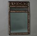 Rosewood Mirror with Motherofpearl Inlay