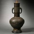 Bronze Vase Mounted as a Lamp