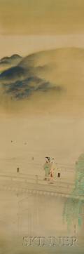Two Hanging Scroll Paintings