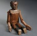 Wooden Doll with Fully Articulated Joints