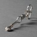 George II Sterling Silver Tea Tongs