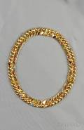 14kt Gold Gemset Necklace
