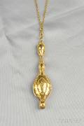 Art Nouveau 14kt Gold Lorgnette Krementz  Co