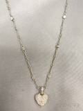 Platinum and Diamond Hearts Pendant Tiffany  Co