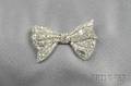 Art Deco Platinum and Diamond Bow Brooch