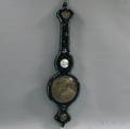 European Motherofpearlinlaid and Blackpainted Barometer