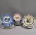 Thirtyone Wedgwood Transferdecorated Collectible Plates