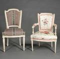Twelve Louis XVIstyle Painted Chairs